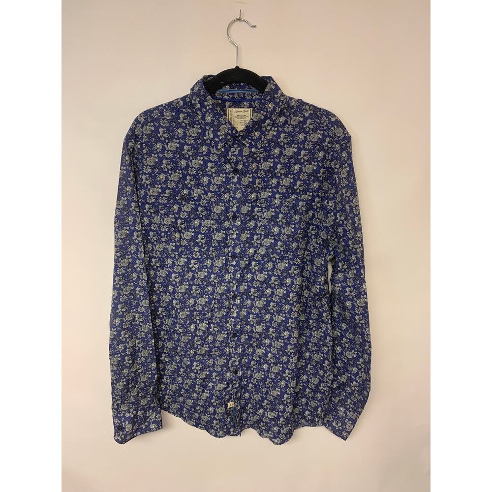 Colours By Alexander Julian Shirt Button Down Floral Vintage Inspired Mens L